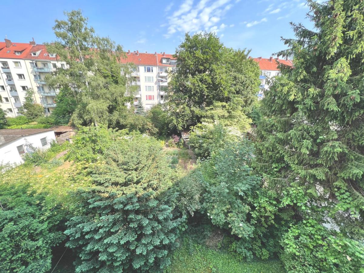Doppelbett Unterkunft Vahrenwald-List Hanóver Exterior foto