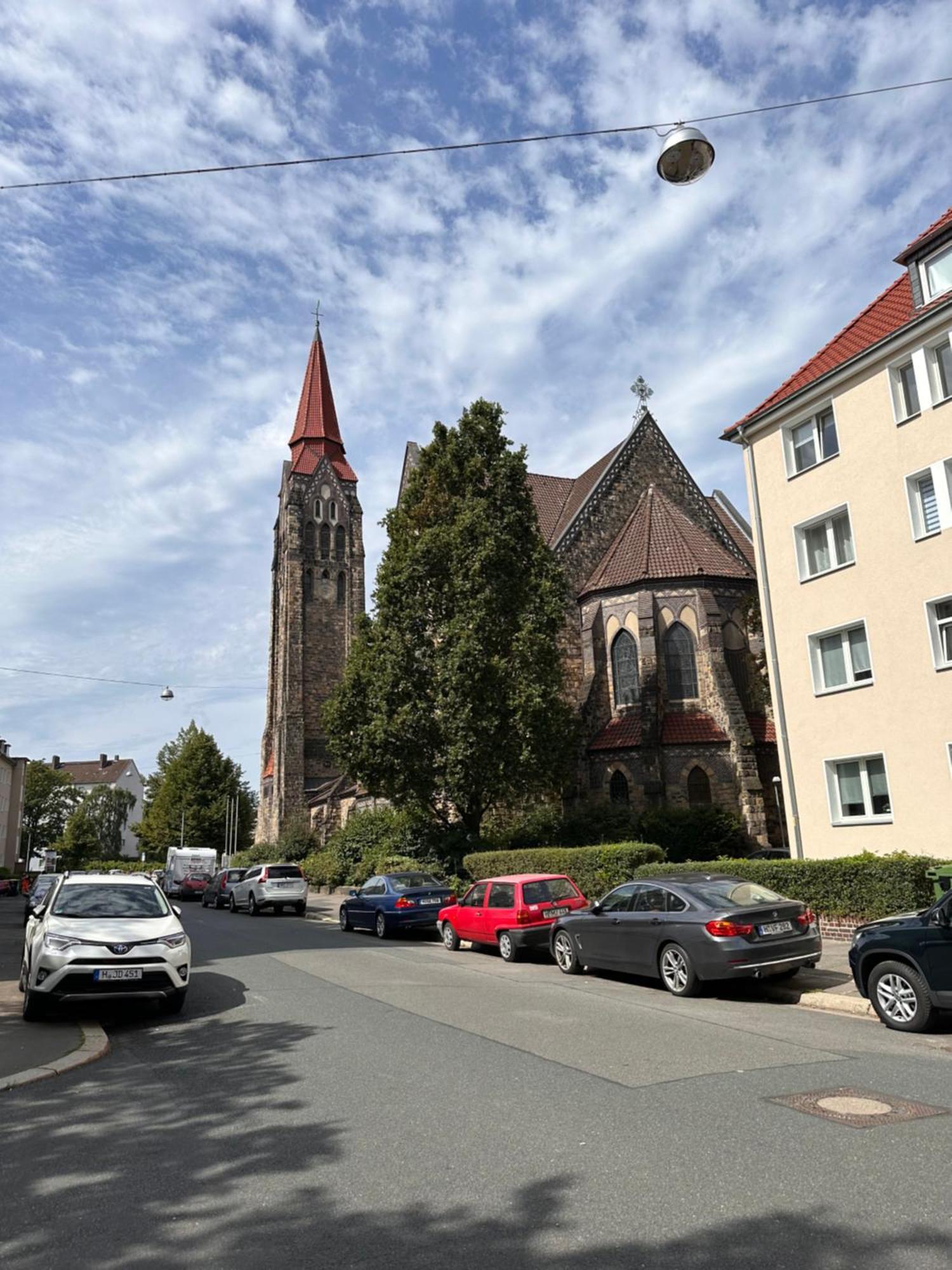 Doppelbett Unterkunft Vahrenwald-List Hanóver Exterior foto