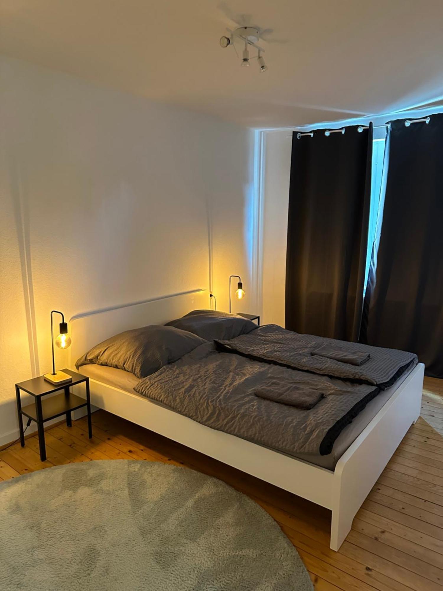 Doppelbett Unterkunft Vahrenwald-List Hanóver Exterior foto