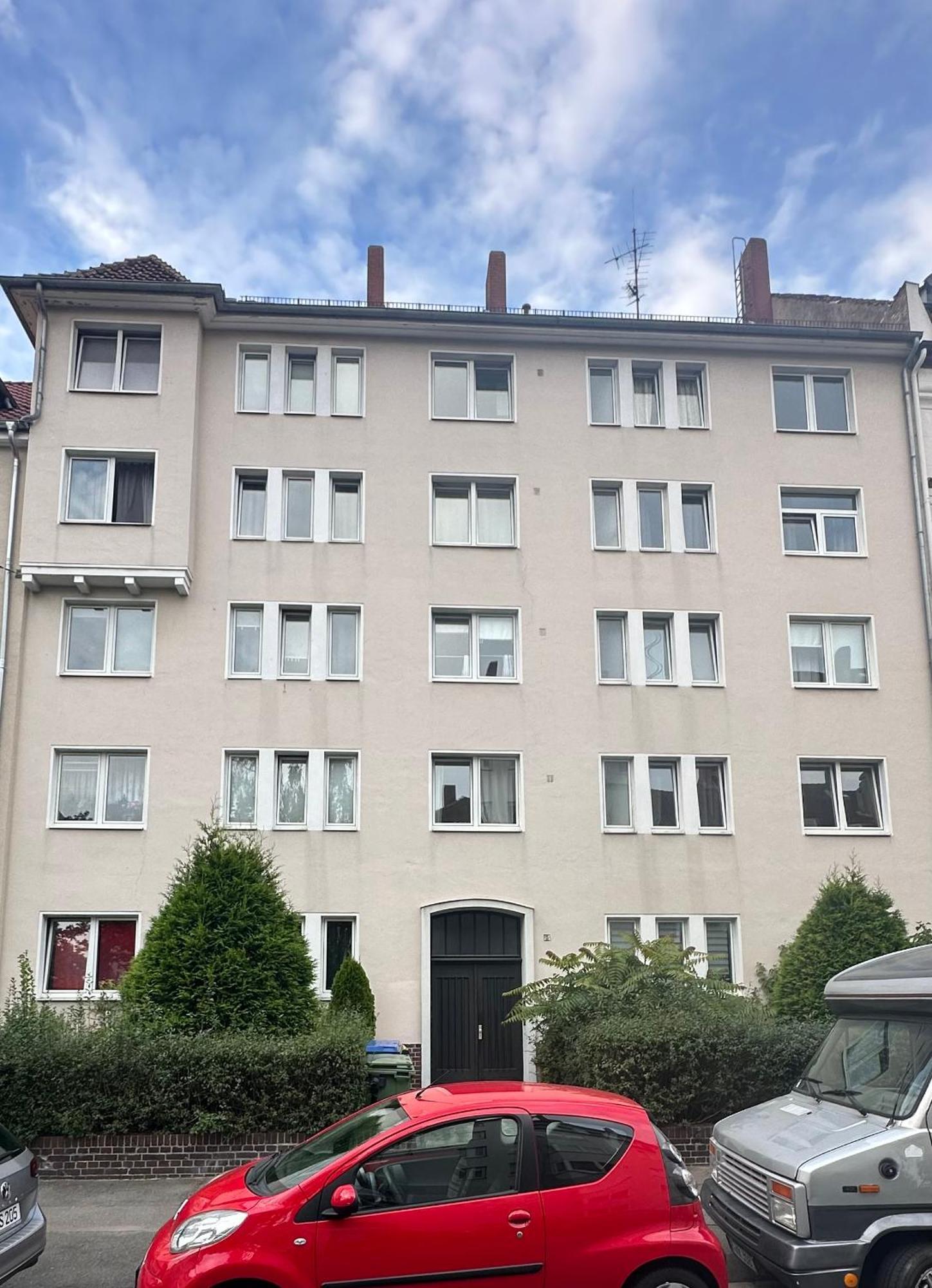 Doppelbett Unterkunft Vahrenwald-List Hanóver Exterior foto