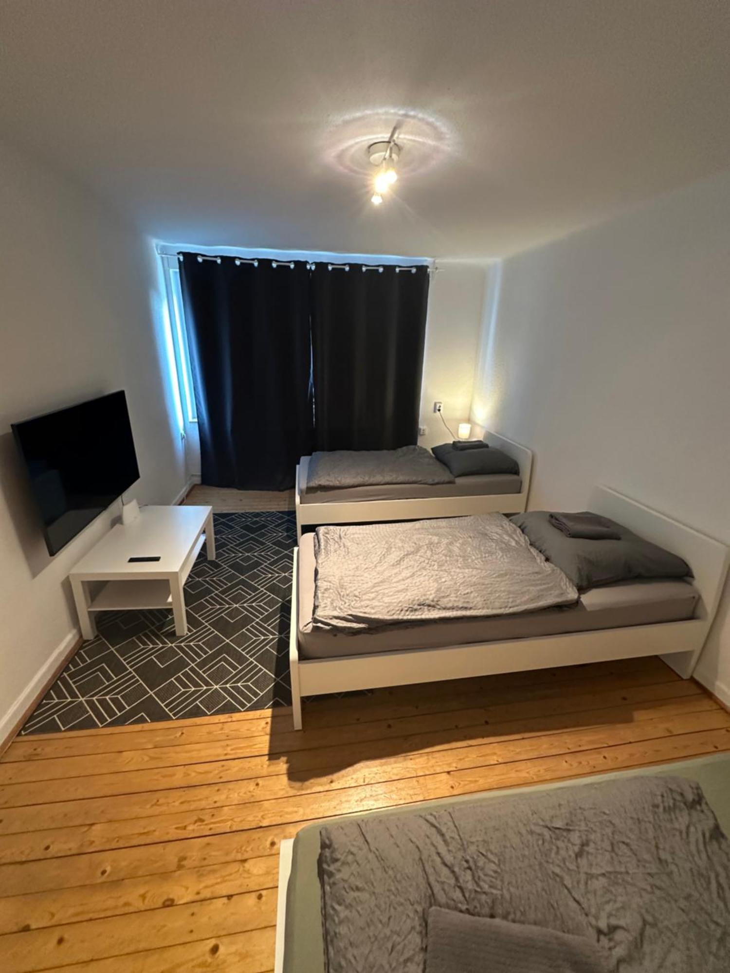 Doppelbett Unterkunft Vahrenwald-List Hanóver Exterior foto